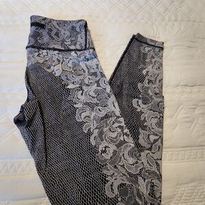 Lululemon Black and Gray  Leggings